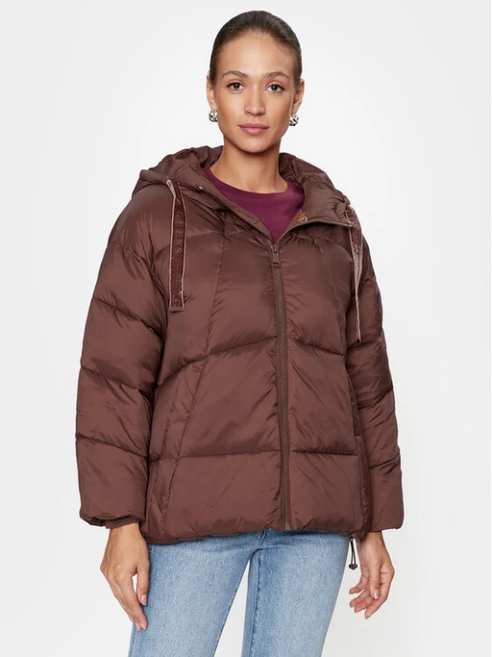 Zdjęcie produktu Guess Kurtka przejściowa Letizia W3BL21 WG0V0 Brązowy Relaxed Fit