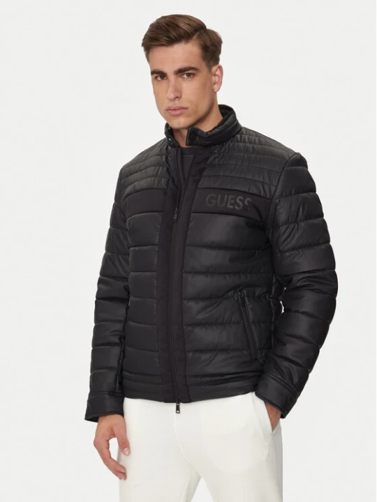 Zdjęcie produktu Guess Kurtka przejściowa M4YL16 WFHD0 Czarny Regular Fit