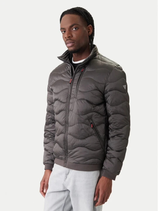 Zdjęcie produktu Guess Kurtka przejściowa M6RL0M WDQ52 Szary Regular Fit