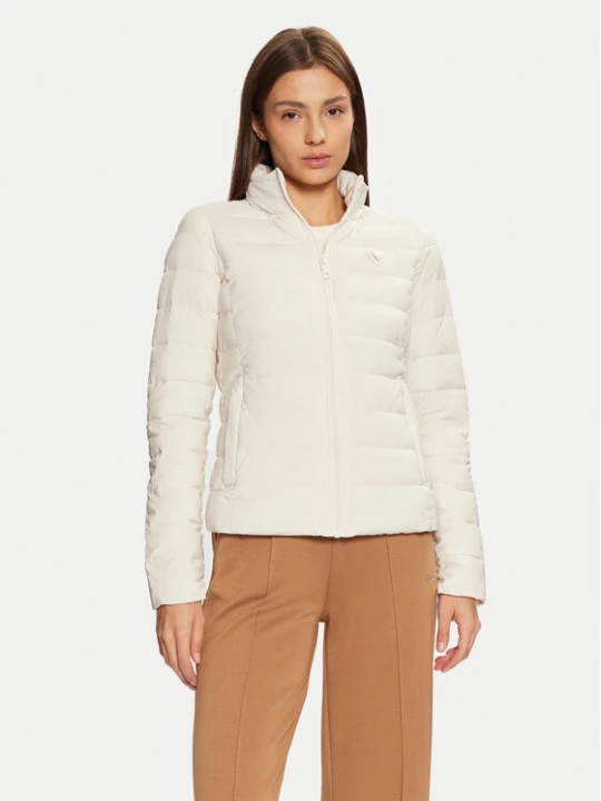 Zdjęcie produktu Guess Kurtka przejściowa V4YL04 WF3X0 Écru Regular Fit Kremowy