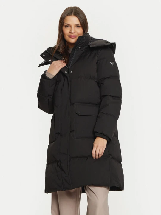 Zdjęcie produktu Guess Kurtka puchowa Belkisa W4BL0B WGJR2 Czarny Regular Fit