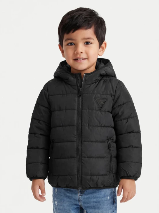 Zdjęcie produktu Guess Kurtka puchowa H4BT03 WCFM0 Czarny Regular Fit