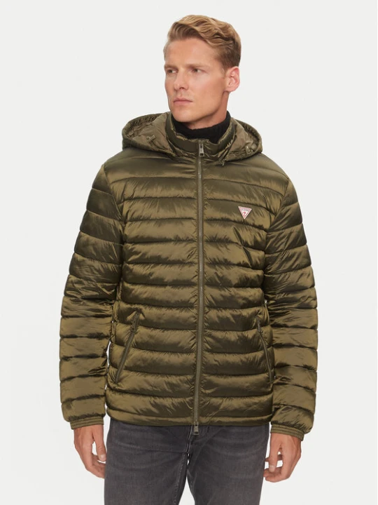 Zdjęcie produktu Guess Kurtka puchowa M4YL99 WG922 Zielony Regular Fit