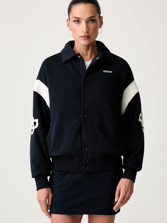Zdjęcie produktu Guess kurtka varsity damska DANIKA granatowy
