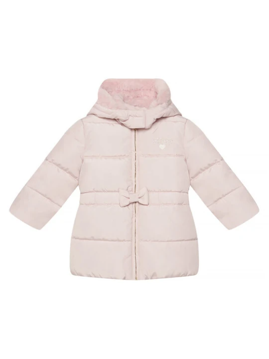 Zdjęcie produktu Guess Kurtka zimowa A6BL03 W4031 Różowy jasny Regular Fit