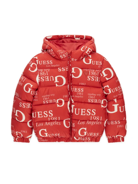 Zdjęcie produktu Guess Kurtka zimowa H6BL05 W4160 Czerwony Oversize