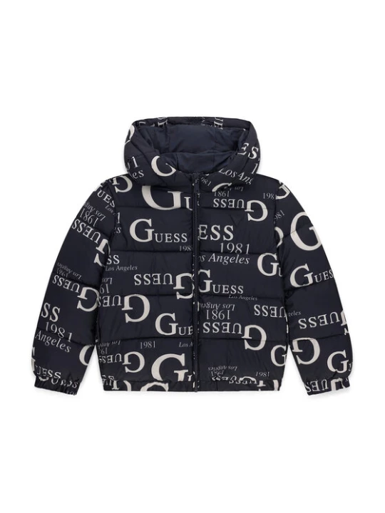 Zdjęcie produktu Guess Kurtka zimowa H6BL05 W4160 Granatowy Oversize
