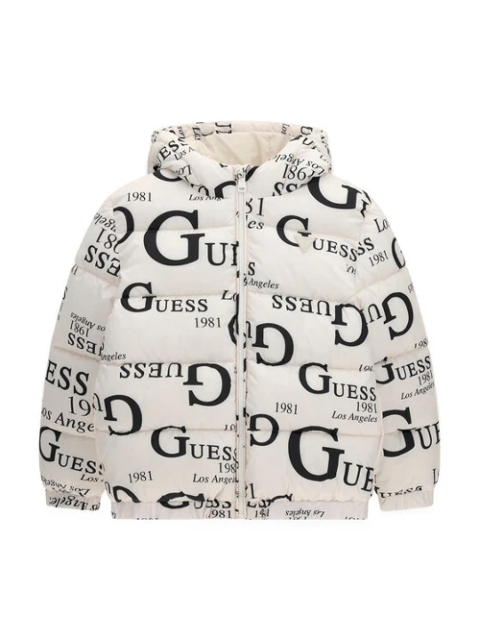 Zdjęcie produktu Guess Kurtka zimowa H6BL05 W4160 Kremowy Oversize