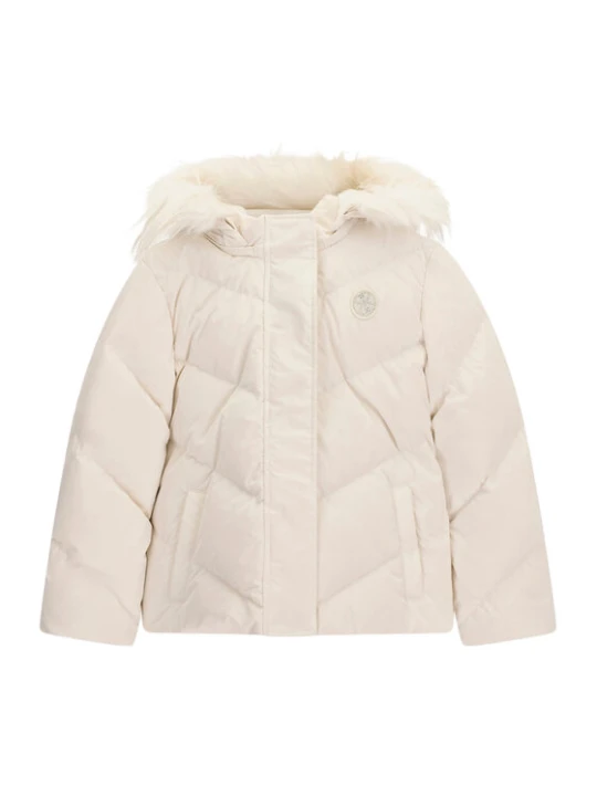 Zdjęcie produktu Guess Kurtka zimowa J6BL14 W4006 Kremowy Regular Fit
