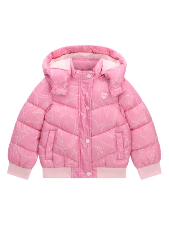 Zdjęcie produktu Guess Kurtka zimowa K6YL04 W2597 Różowy Regular Fit