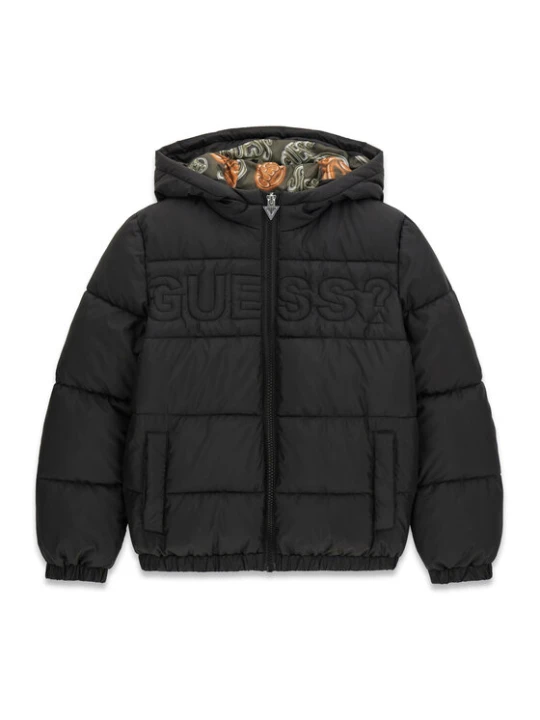 Zdjęcie produktu Guess Kurtka zimowa L6BL15 W4103 Czarny Regular Fit