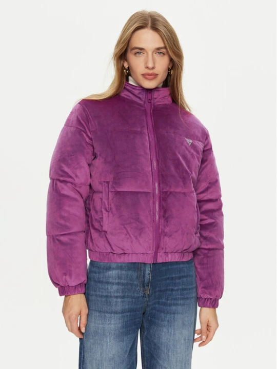 Zdjęcie produktu Guess Kurtka zimowa V4BL03 KBXI2 Fioletowy Regular Fit