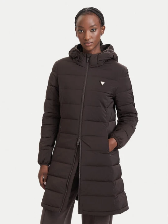 Zdjęcie produktu Guess Kurtka zimowa V4YL05 WF3X0 Brązowy ciemny Regular Fit