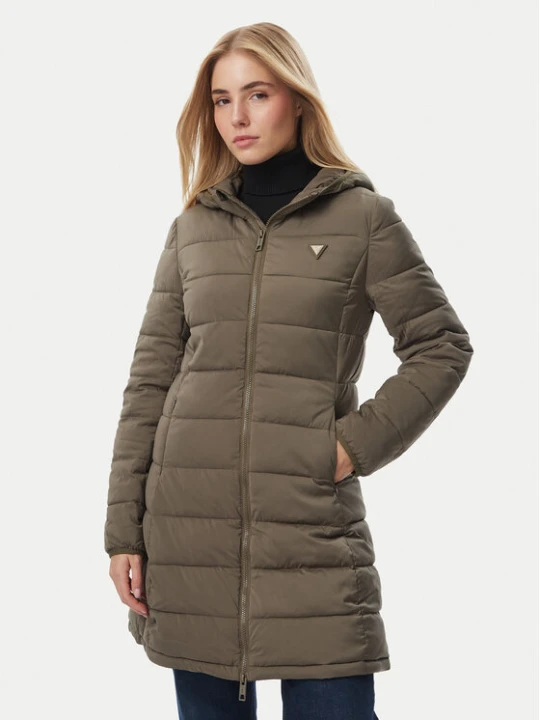 Zdjęcie produktu Guess Kurtka zimowa V4YL05 WF3X0 Khaki Regular Fit
