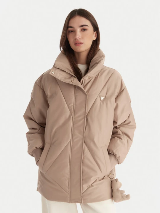 Zdjęcie produktu Guess Kurtka zimowa V5BL13 WHHZ2 Beżowy Regular Fit