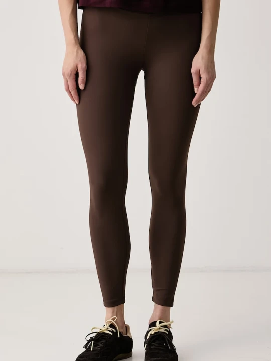 Zdjęcie produktu Guess legginsy damskie GRAZIA brązowy