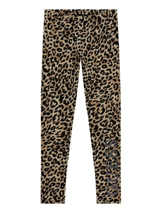 Zdjęcie produktu Guess Legginsy J6RB07 J1314 Beżowy Regular Fit