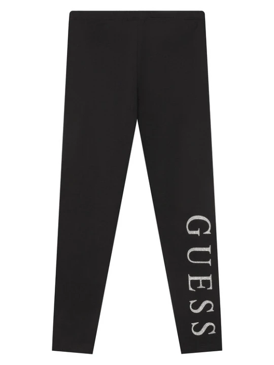 Zdjęcie produktu Guess Legginsy J93B11 J1314 Czarny Slim Fit