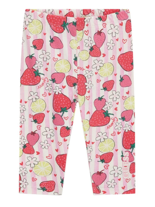 Zdjęcie produktu Guess Legginsy K6GB00 J1314 Różowy Slim Fit