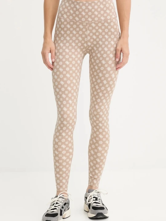 Zdjęcie produktu Guess legginsy PEONY beżowy
