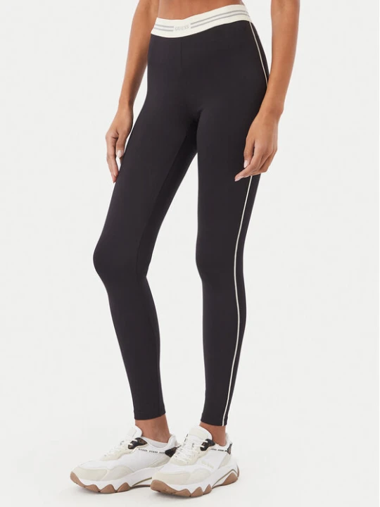 Zdjęcie produktu Guess Legginsy V6BB13 K6335 Czarny Slim Fit