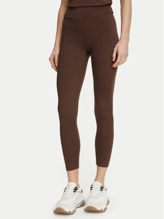 Zdjęcie produktu Guess Legginsy V6BB25 K6732 Brązowy Slim Fit