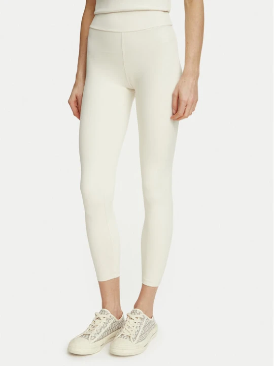 Zdjęcie produktu Guess Legginsy V6BB25 K6732 Kremowy Slim Fit