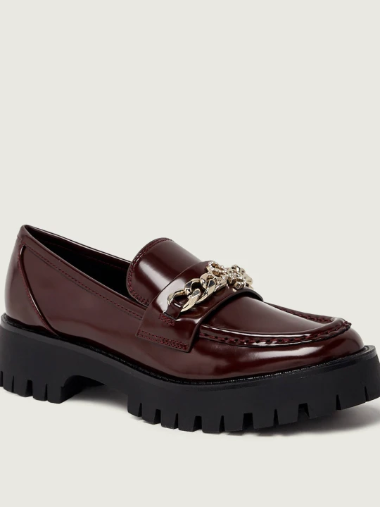 Zdjęcie produktu Guess Loafersy ALMER bordowy