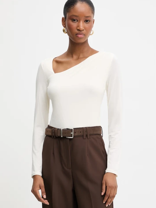 Zdjęcie produktu Guess longsleeve AREIAH beżowy