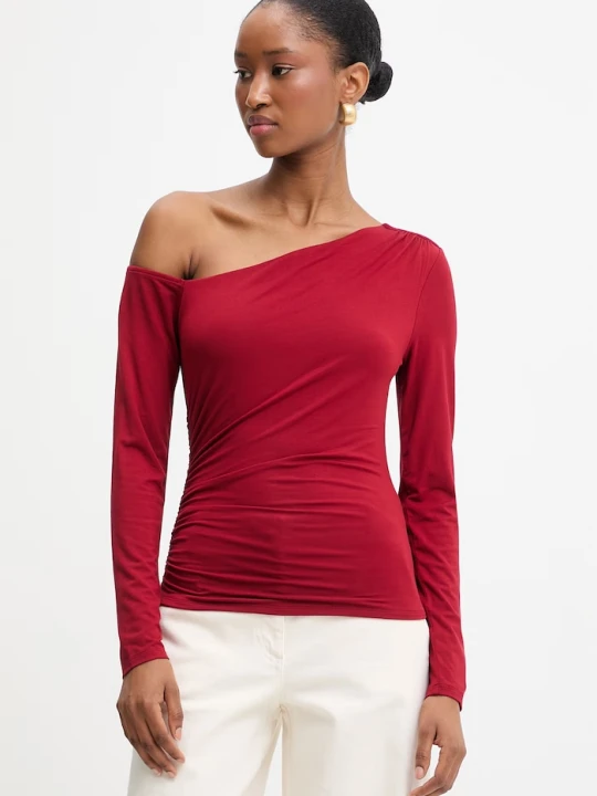 Zdjęcie produktu Guess longsleeve KASSADEE czerwony