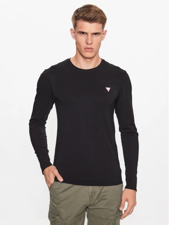 Zdjęcie produktu Guess Longsleeve M2YI28 J1314 Czarny Slim Fit