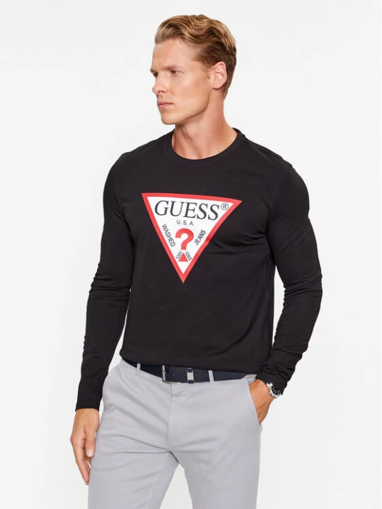 Zdjęcie produktu Guess Longsleeve M2YI31 I3Z14 Czarny Regular Fit