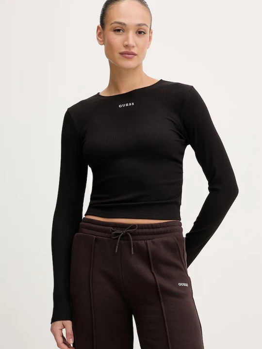 Zdjęcie produktu Guess longsleeve NAT czarny