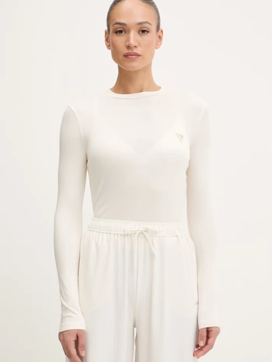 Zdjęcie produktu Guess longsleeve SONIA beżowy