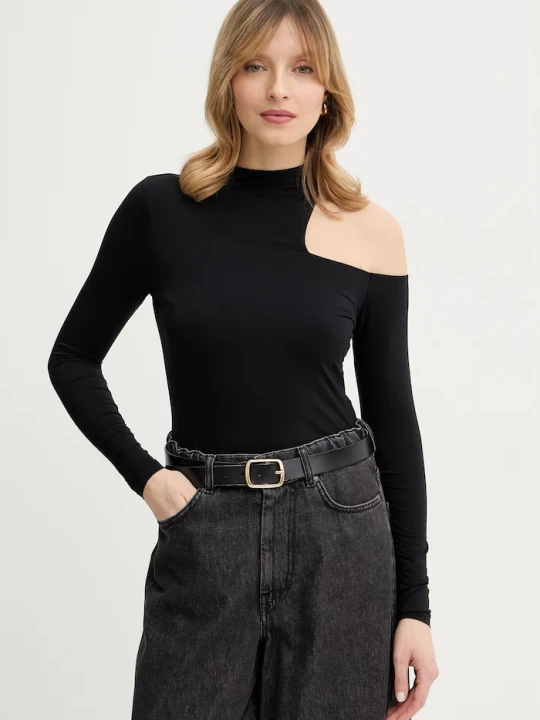 Zdjęcie produktu Guess longsleeve YULY czarny