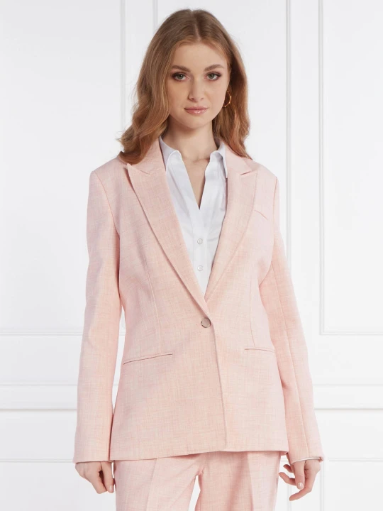 Zdjęcie produktu GUESS Marynarka Corinne | Regular Fit pudrowy róż