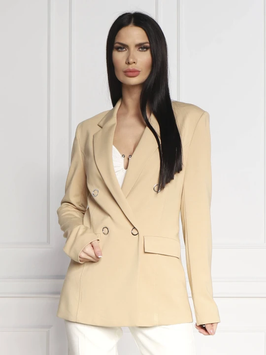 Zdjęcie produktu GUESS Marynarka DAFNE | Regular Fit beżowy