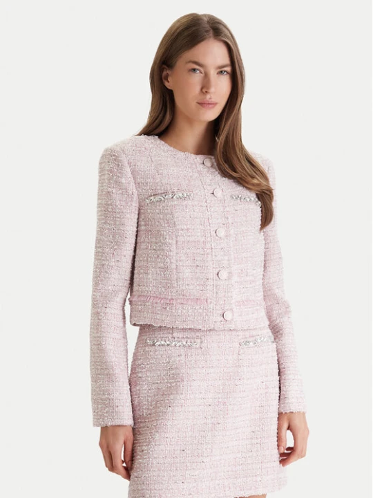 Zdjęcie produktu Guess Marynarka W6RL54 WJ632 Różowy Regular Fit