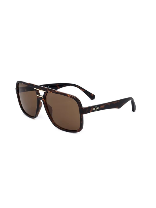 Zdjęcie produktu Guess Męskie okulary przeciwsłoneczne w kolorze brązowym rozmiar: 61