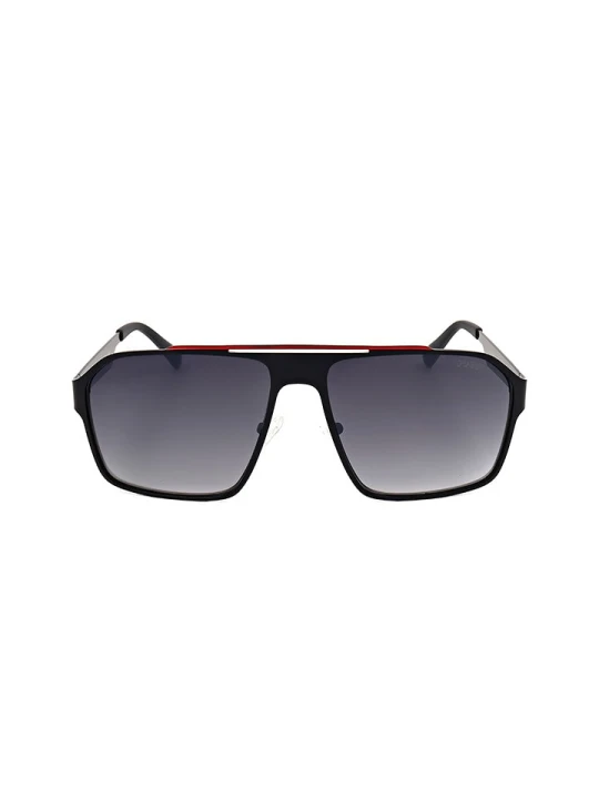 Zdjęcie produktu Guess Męskie okulary przeciwsłoneczne w kolorze czarno-czerwonym rozmiar: 60