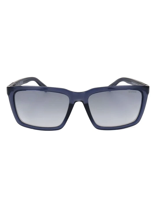 Zdjęcie produktu Guess Męskie okulary przeciwsłoneczne w kolorze niebieskim rozmiar: 59