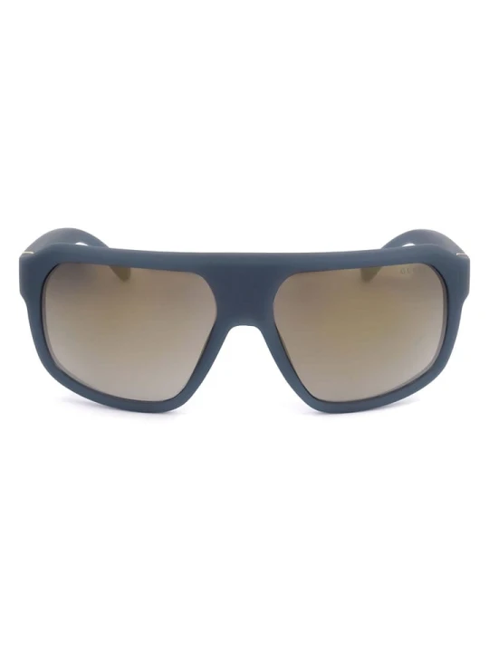Zdjęcie produktu Guess Męskie okulary przeciwsłoneczne w kolorze niebiesko-beżowym rozmiar: 61