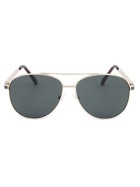 Zdjęcie produktu Guess Męskie okulary przeciwsłoneczne w kolorze złoto-czarnym rozmiar: 59