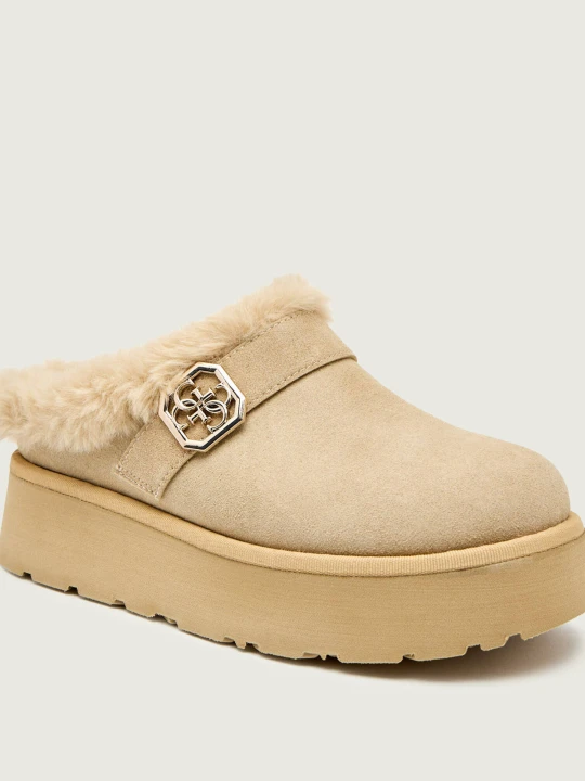 Zdjęcie produktu Guess Mule DOLMANA2 | shearling beżowy