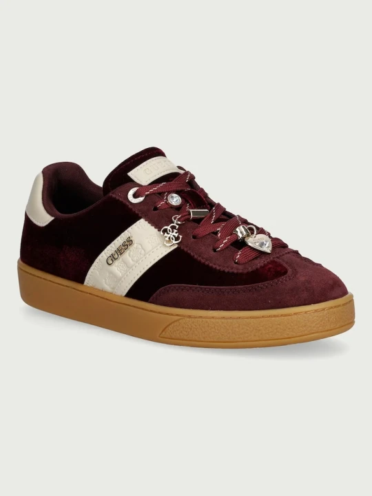 Zdjęcie produktu Guess NAOKI2 sneakersy damskie bordowy