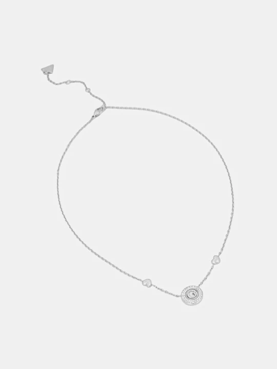 Zdjęcie produktu Guess naszyjnik damski ze stali nierdzewnej G TALISMAN srebrny