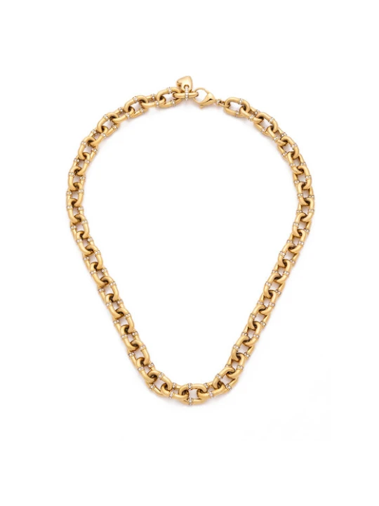 Zdjęcie produktu Guess Naszyjnik JUBN06 444JW Złoty