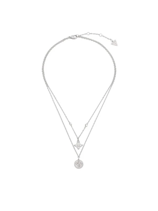 Zdjęcie produktu Guess Naszyjnik JUBN06 468JW Srebrny
