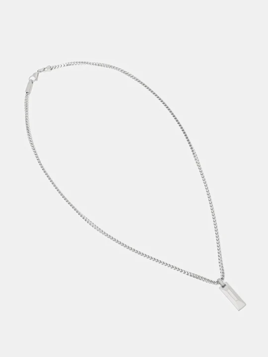 Zdjęcie produktu Guess naszyjnik z zawieszką męski ze stali nierdzewnej TRUE SPIRIT srebrny