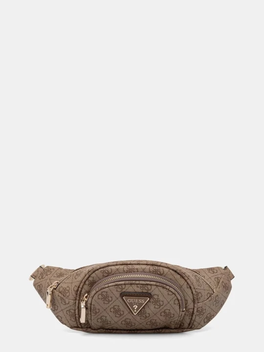 Zdjęcie produktu Guess nerka damska z imitacji skóry LATONA beżowy